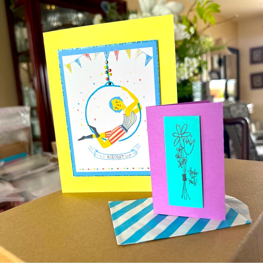 Acrobat Greeting Card Bundle